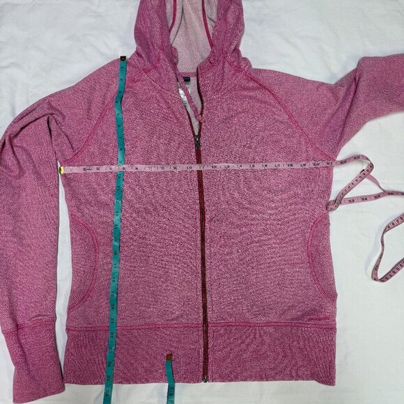 Patagonia Womens Cloud Stack Hoody Pink Size XL Style 54490 Organic Cotton EUC - Picture 10 of 10
